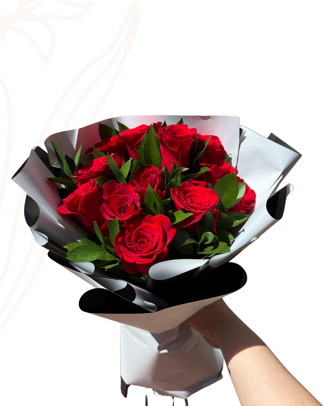 12 rosas