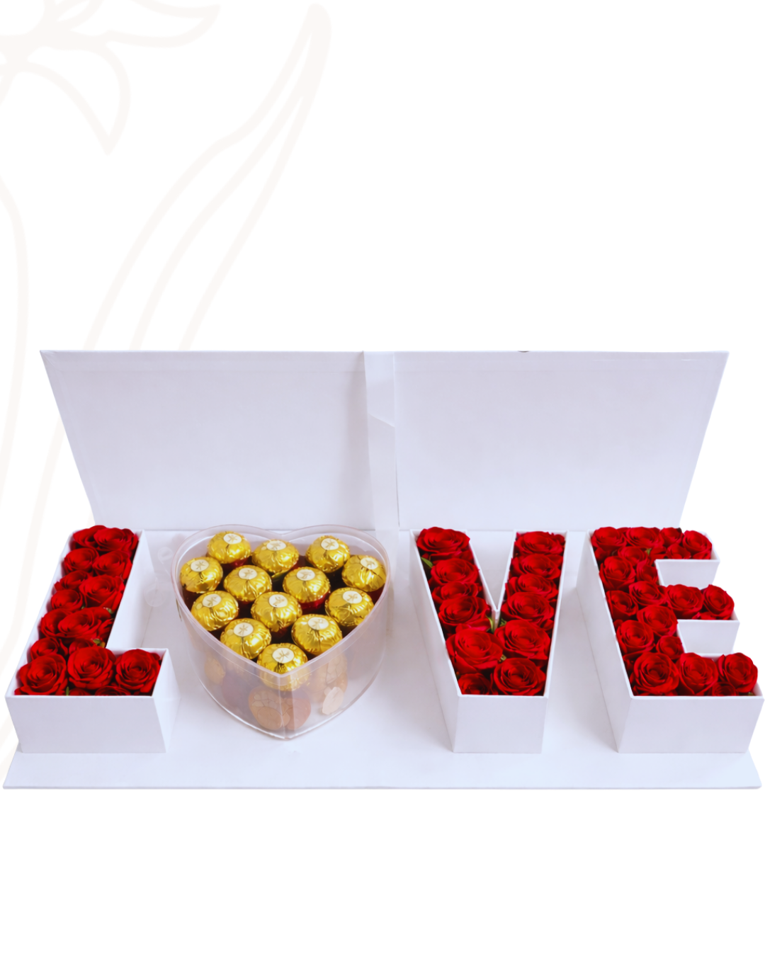 Caja love horizontal