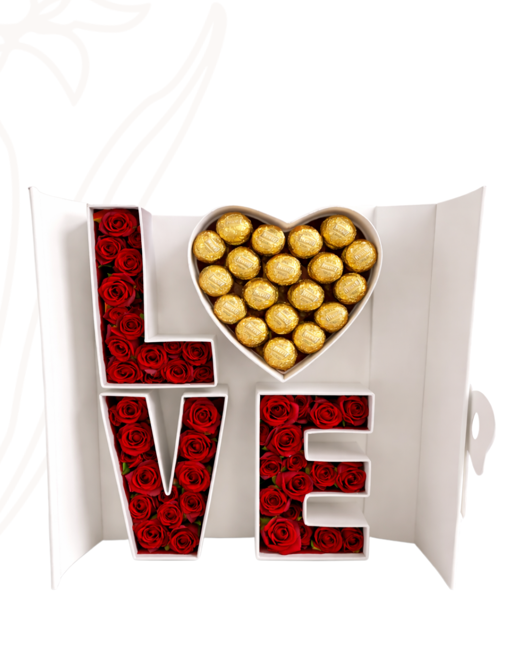 Caja love vertical