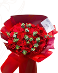 Rosas & eucalipto