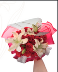 Rosas y lirios